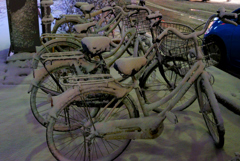 寂しそうな自転車