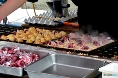 祭り～屋台～大きなたこのたこ焼き