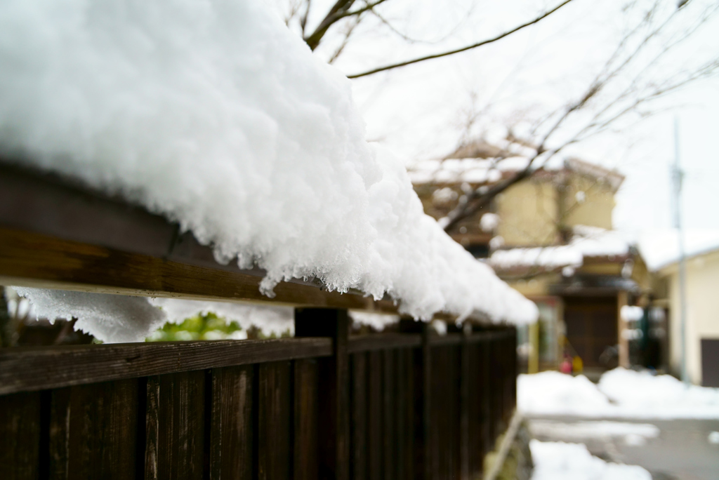 雪が止んだら