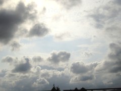 雲動物たち　明るい方へ・・