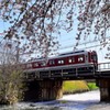 高田川と近鉄電車⑤