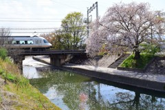 高田川と近鉄電車②