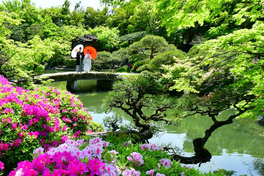 相楽園③