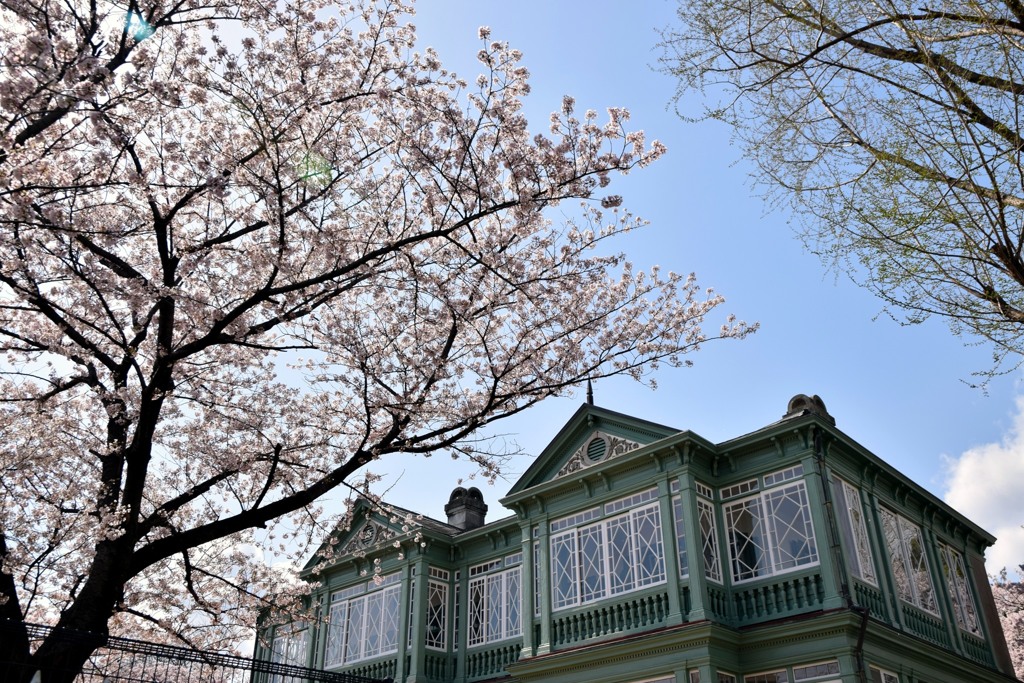 旧ハンター住宅（動物園内）①