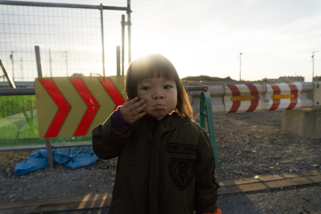 逆行は2歳児でも女の子の強い味方！