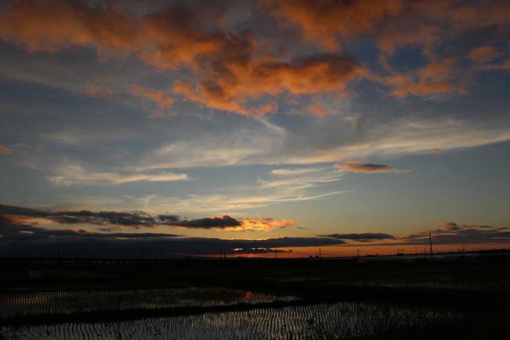 夕焼け雲