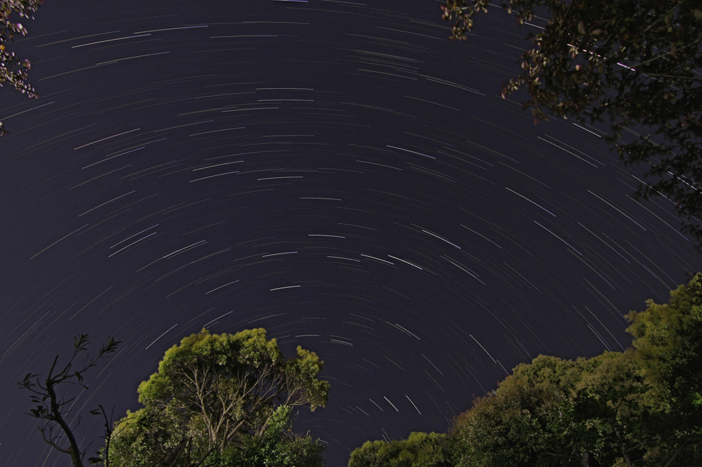 北の星空 35min