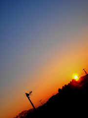 First day Sunset