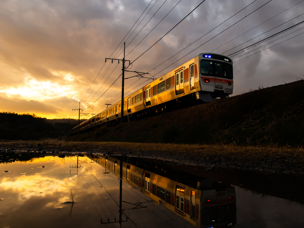 夕景旅情