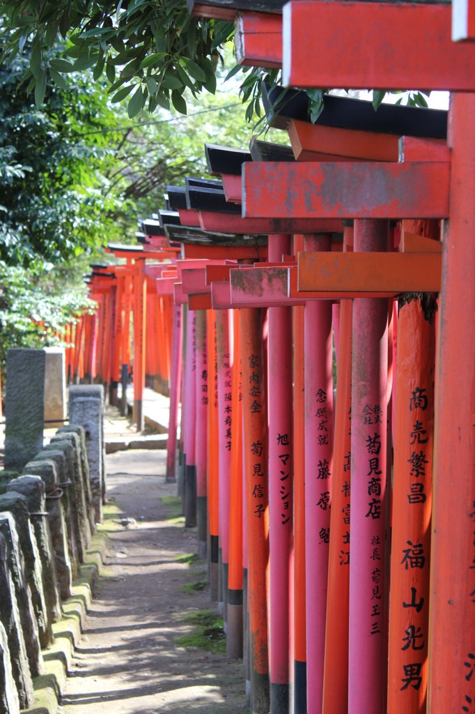 根津神社の鳥居