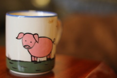 母に送ったマグカップ