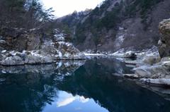 龍王峡にて！