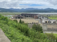災害遺構　大川小学校