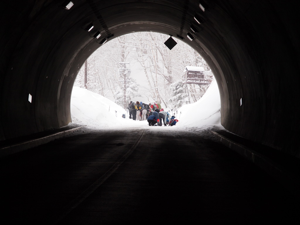 the Entrance of        