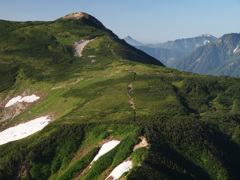 越中沢岳・・