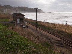 海をみている駅