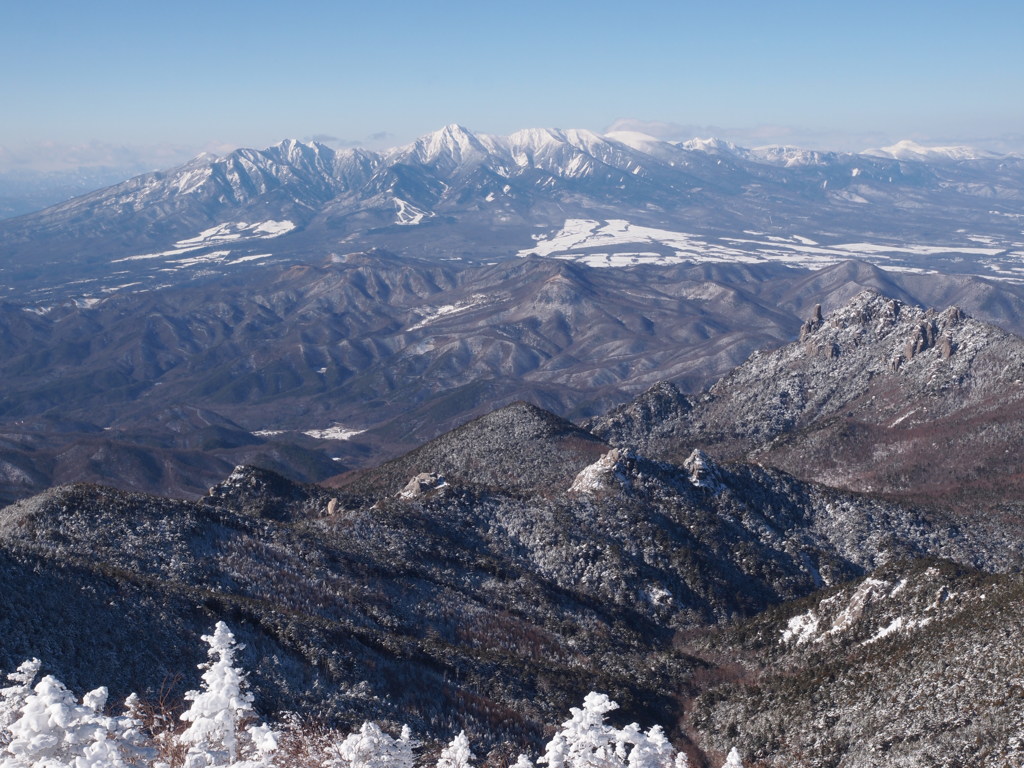 金峰山から