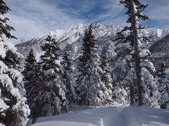 西穂高岳　全景