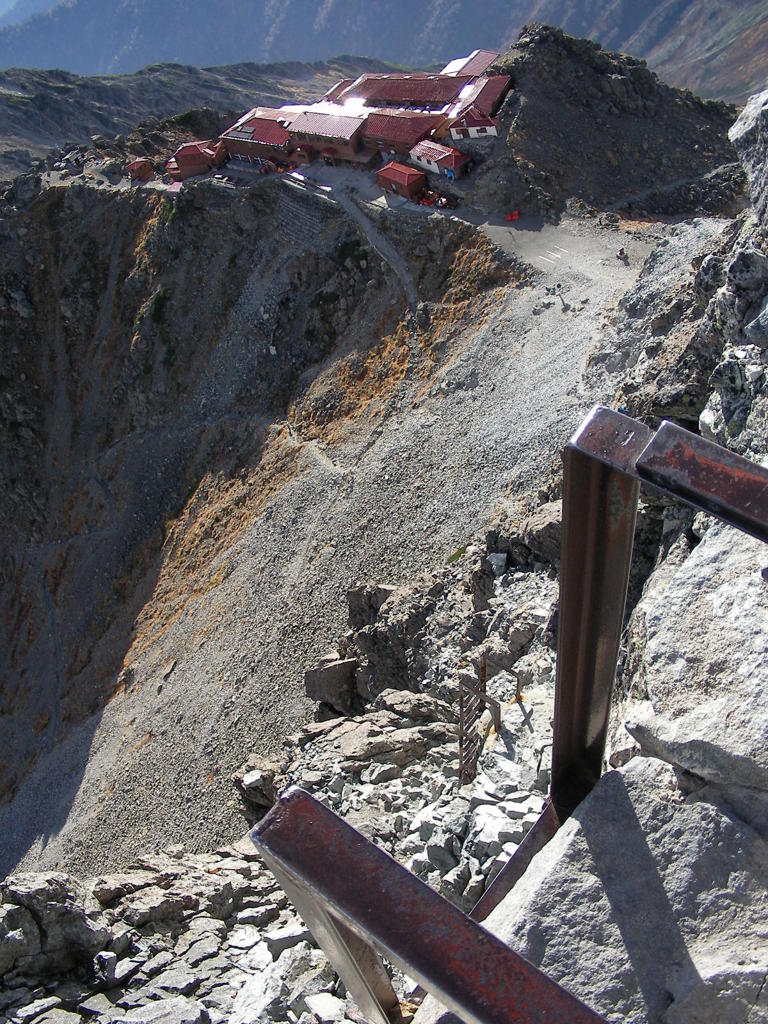 槍ヶ岳山荘・・2010秋