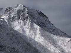 阿弥陀岳　冬季