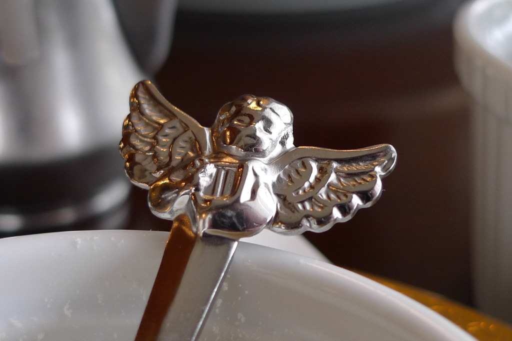 カップに降りた天使