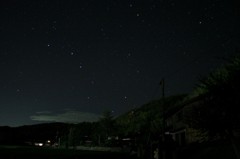 星空の帰り道