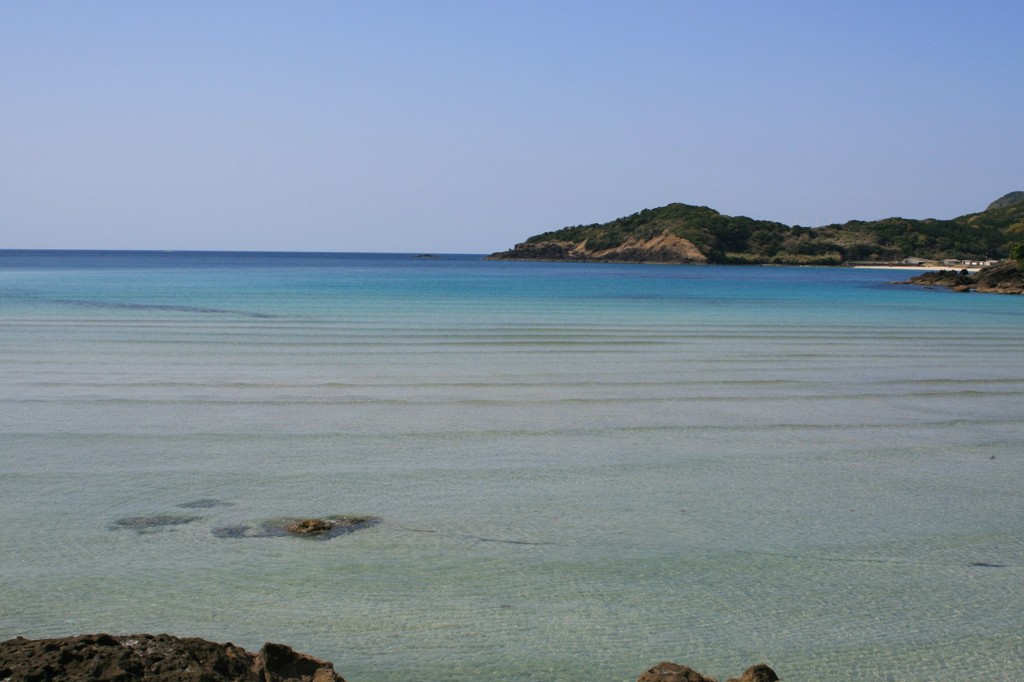 海のグラデーション