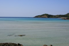 海のグラデーション