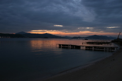 とある田舎の夕暮れ