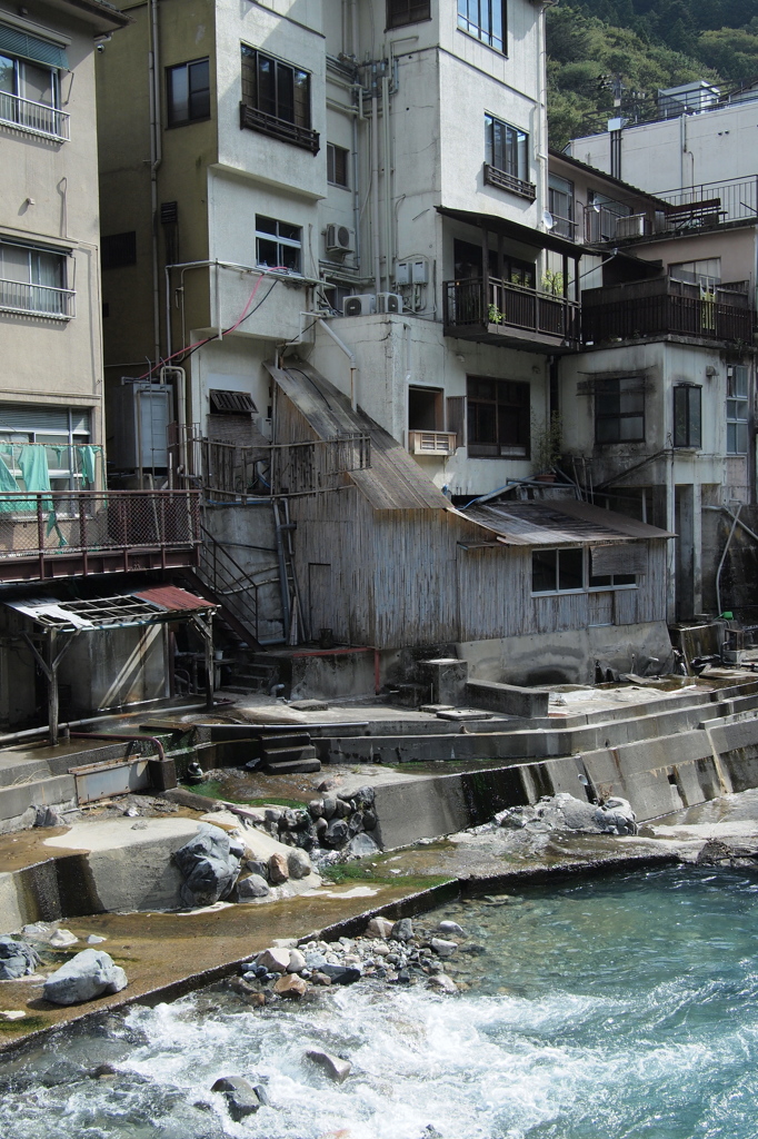 Back of 四万温泉
