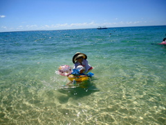 小浜島　子供と私