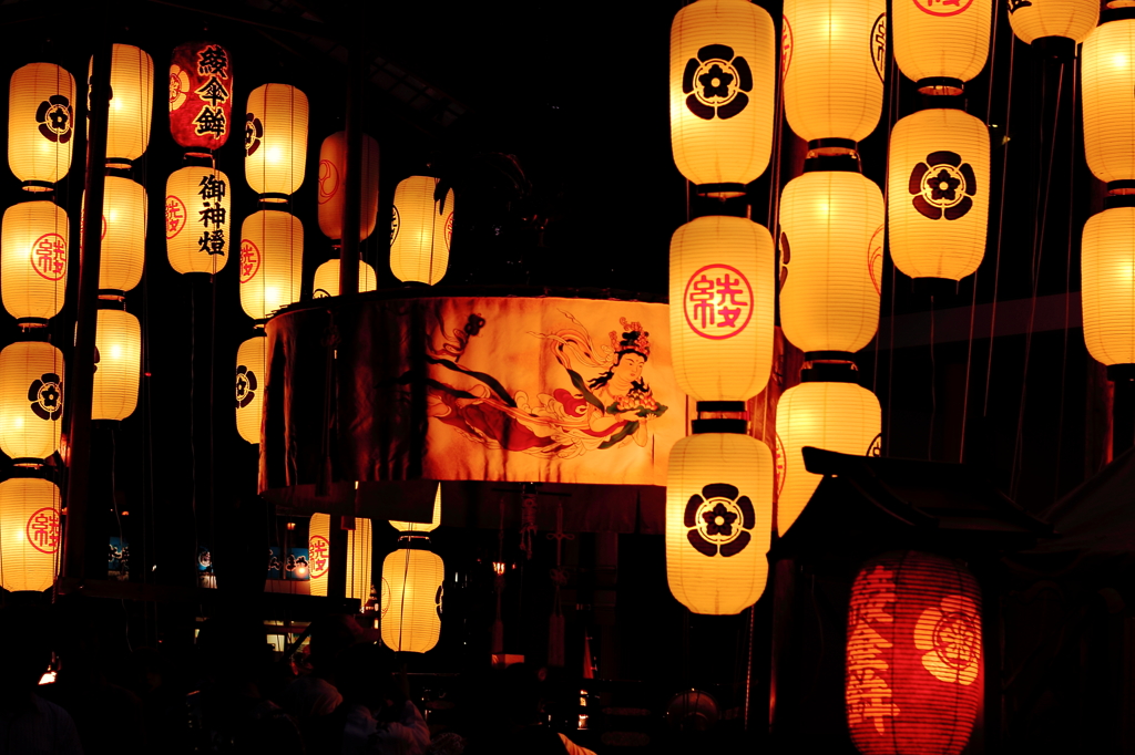 七夕祭りの夜
