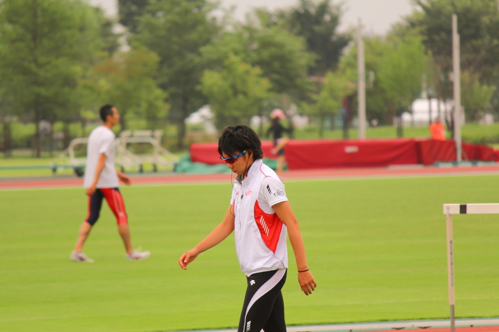 孤独なウォームアップ