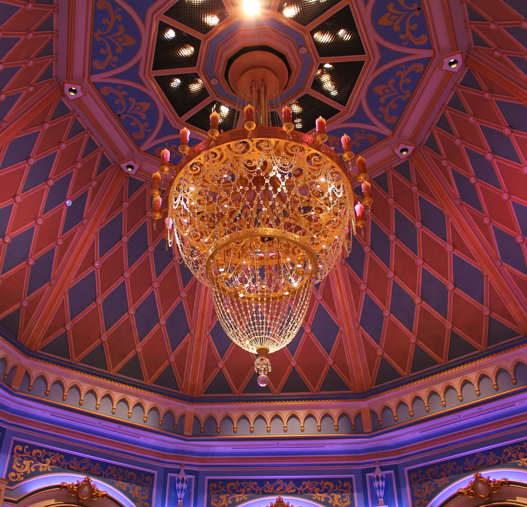 シンデレラ城にて