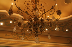 シンデレラ城のシャンデリア