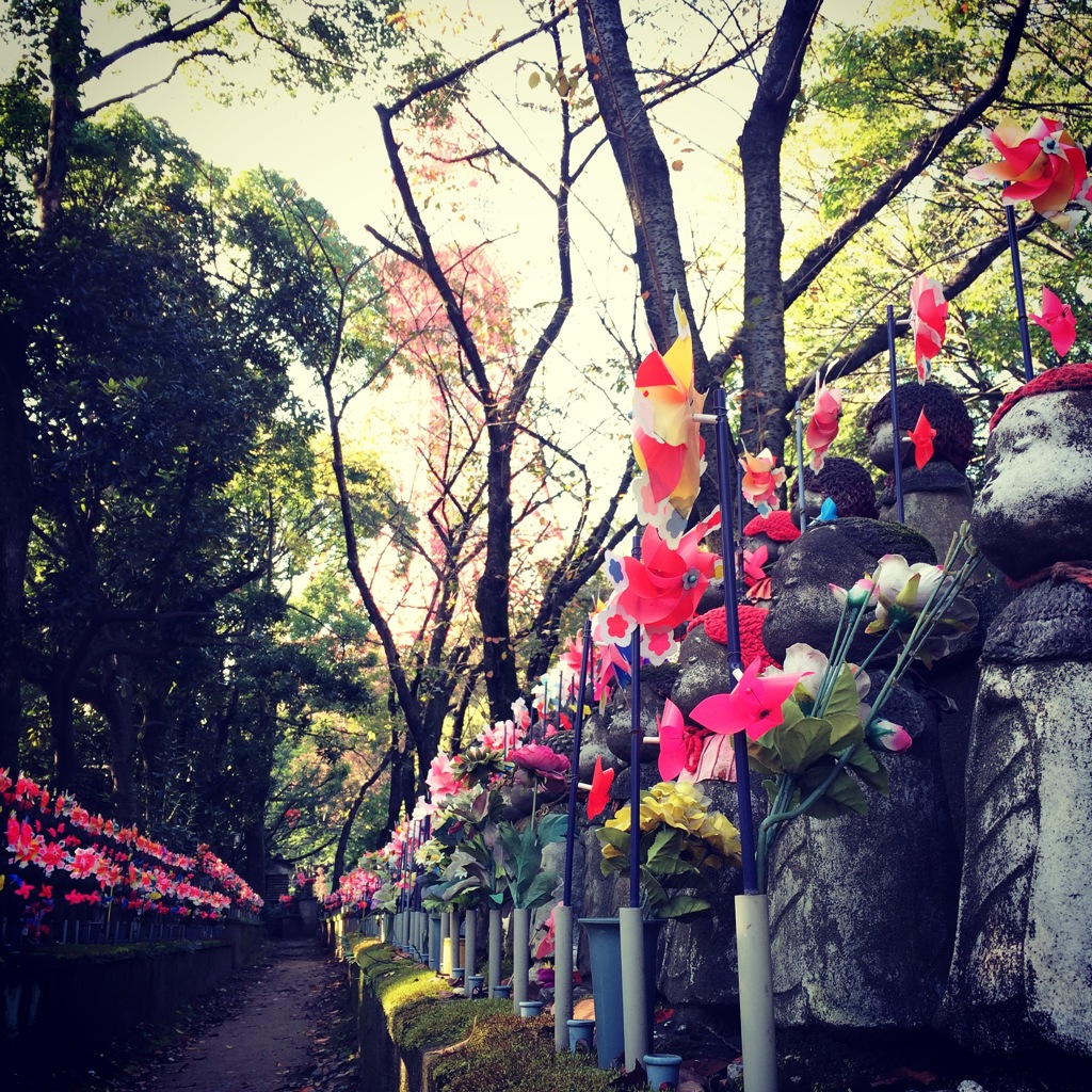 東京タワーとお地蔵様たち