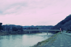 相模川の一風景
