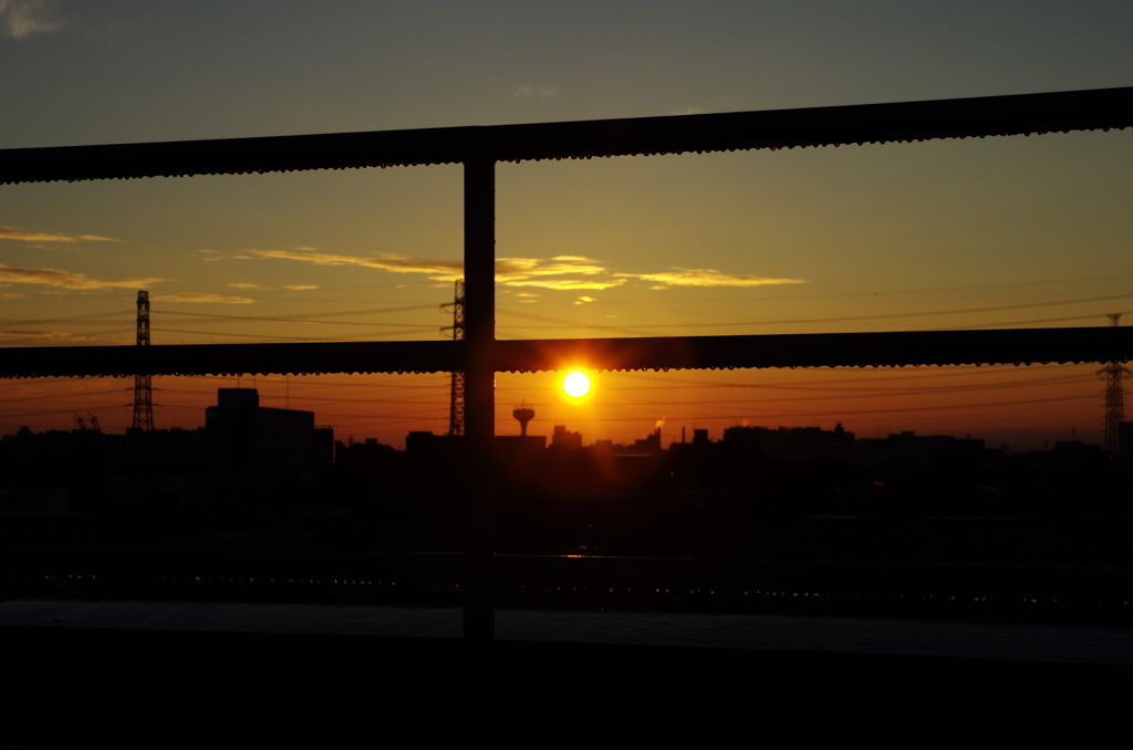 昇ってきた