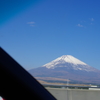 富士山もお出迎え