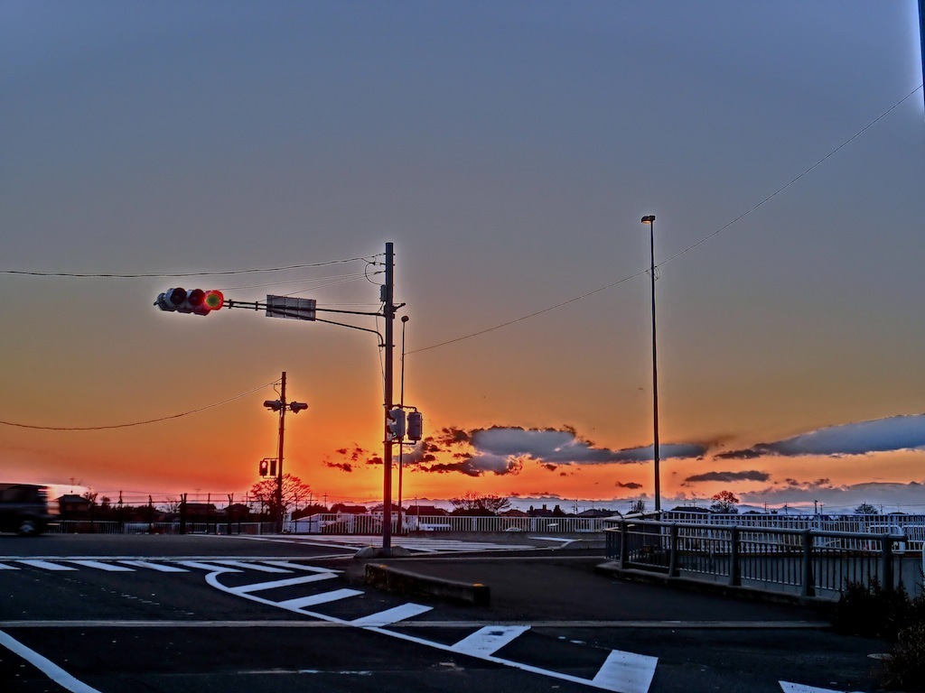 夕暮れ時