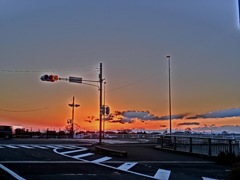 夕暮れ時