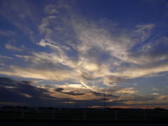 夕暮れ