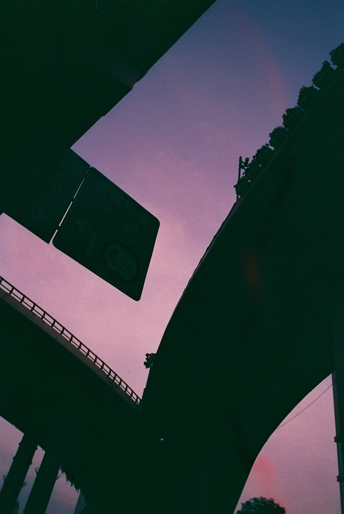 lomo夕焼け