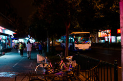 夜の街（上海）