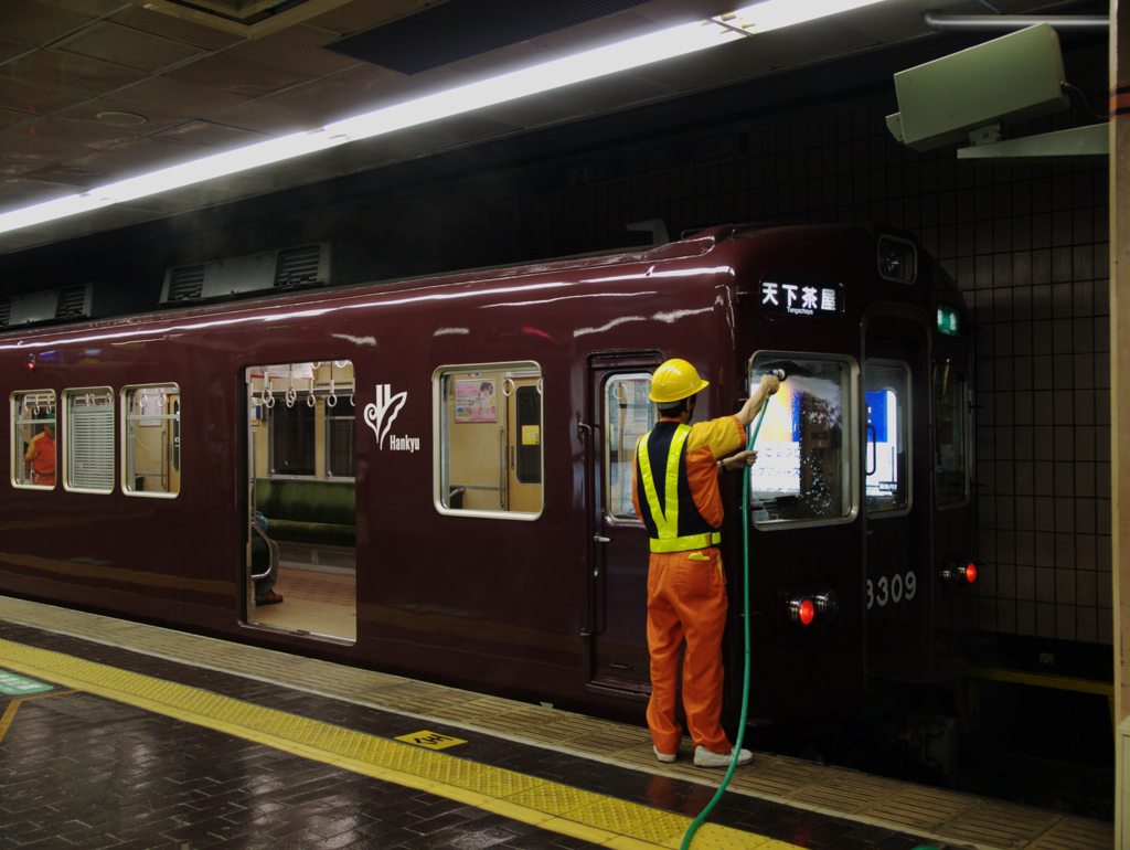 きれい好きな電車