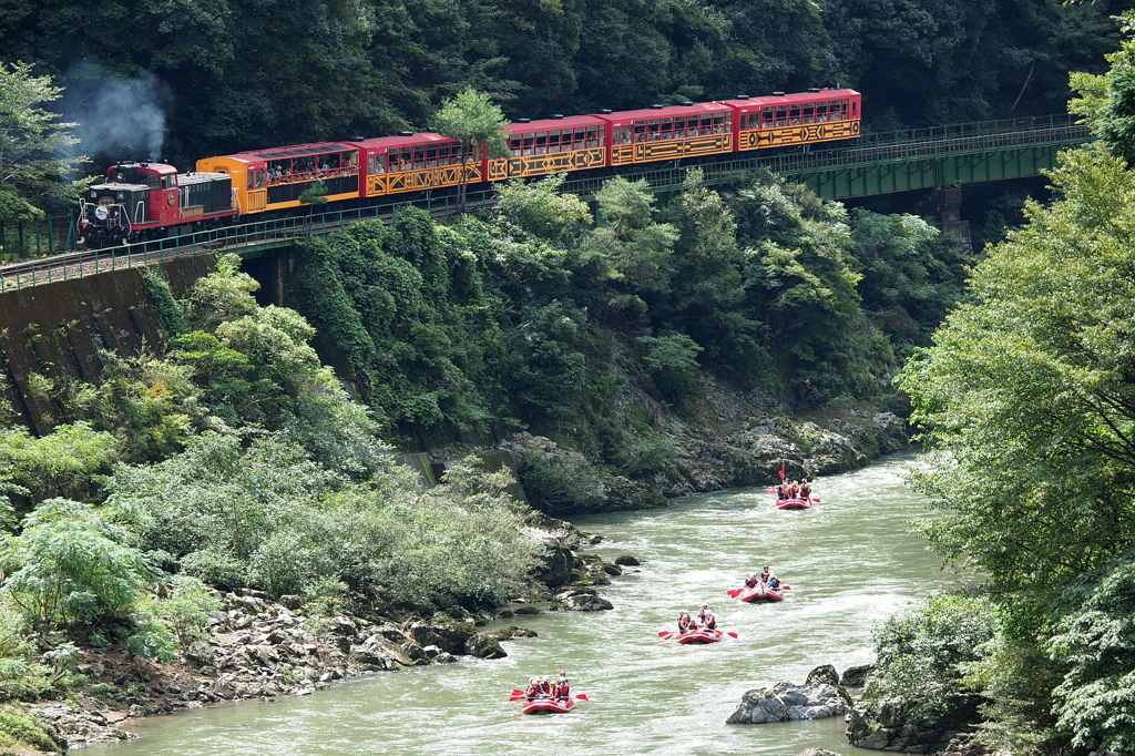 トロッコ列車