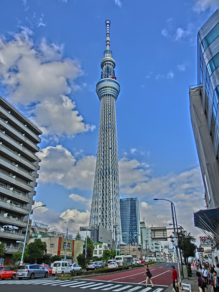 スカイツリー（HDRアート）