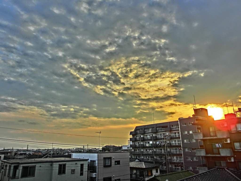 夕空（ＨＤＲアート）