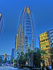 有名なビル（HDRアート）