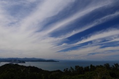 鳴門海峡の空